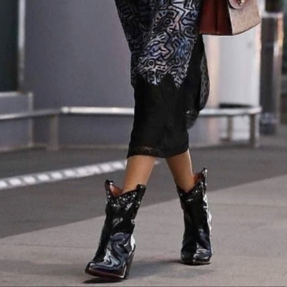 Coach Shoes - NWOT Coach Western Black Bootie